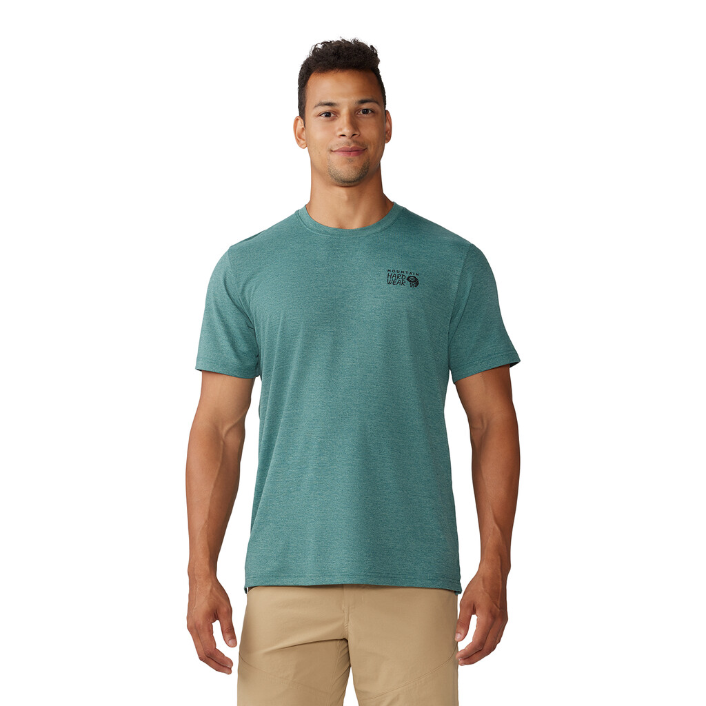 Mountain Hardwear - M Sunblocker™ Short Sleeve - blue pine heather 355