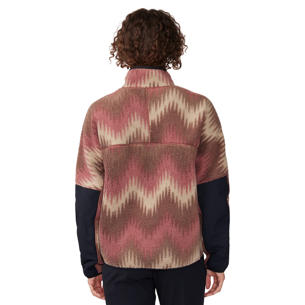 Mountain Hardwear - W HiCamp™ Fleece Printed Pullover - clay earth zig zag print 645