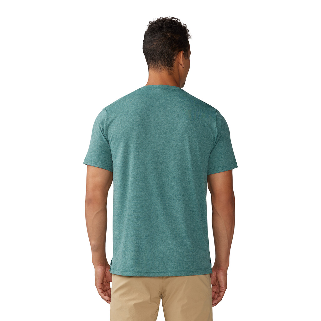 Mountain Hardwear - M Sunblocker™ Short Sleeve - blue pine heather 355