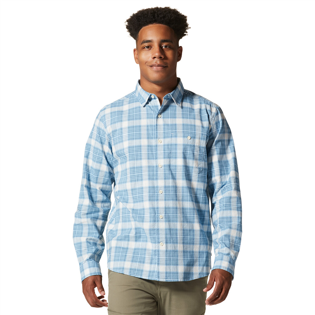 blue chambray moon roof plaid 453