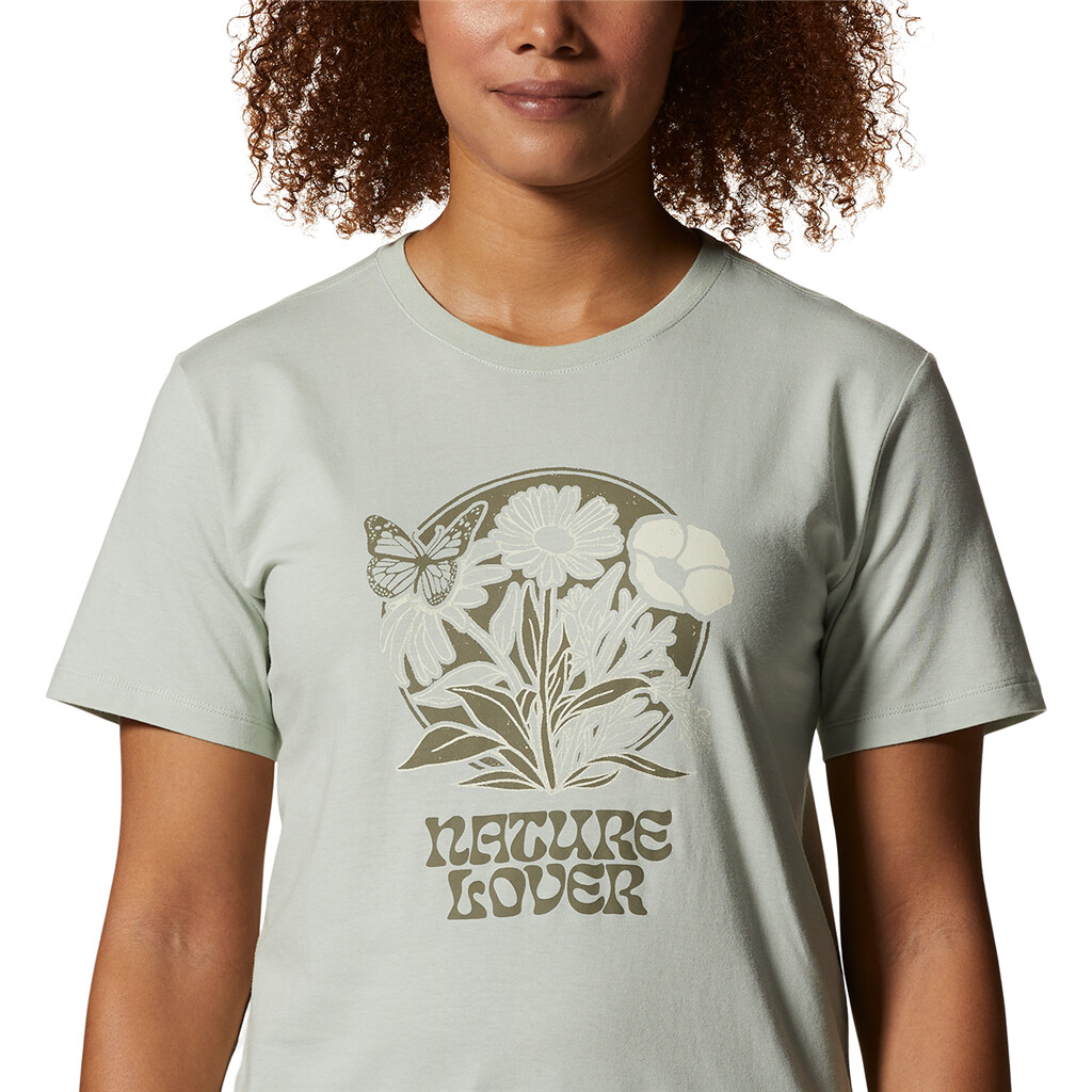 Mountain Hardwear - W Nature Lover™ Short Sleeve Tee - cactus white 384