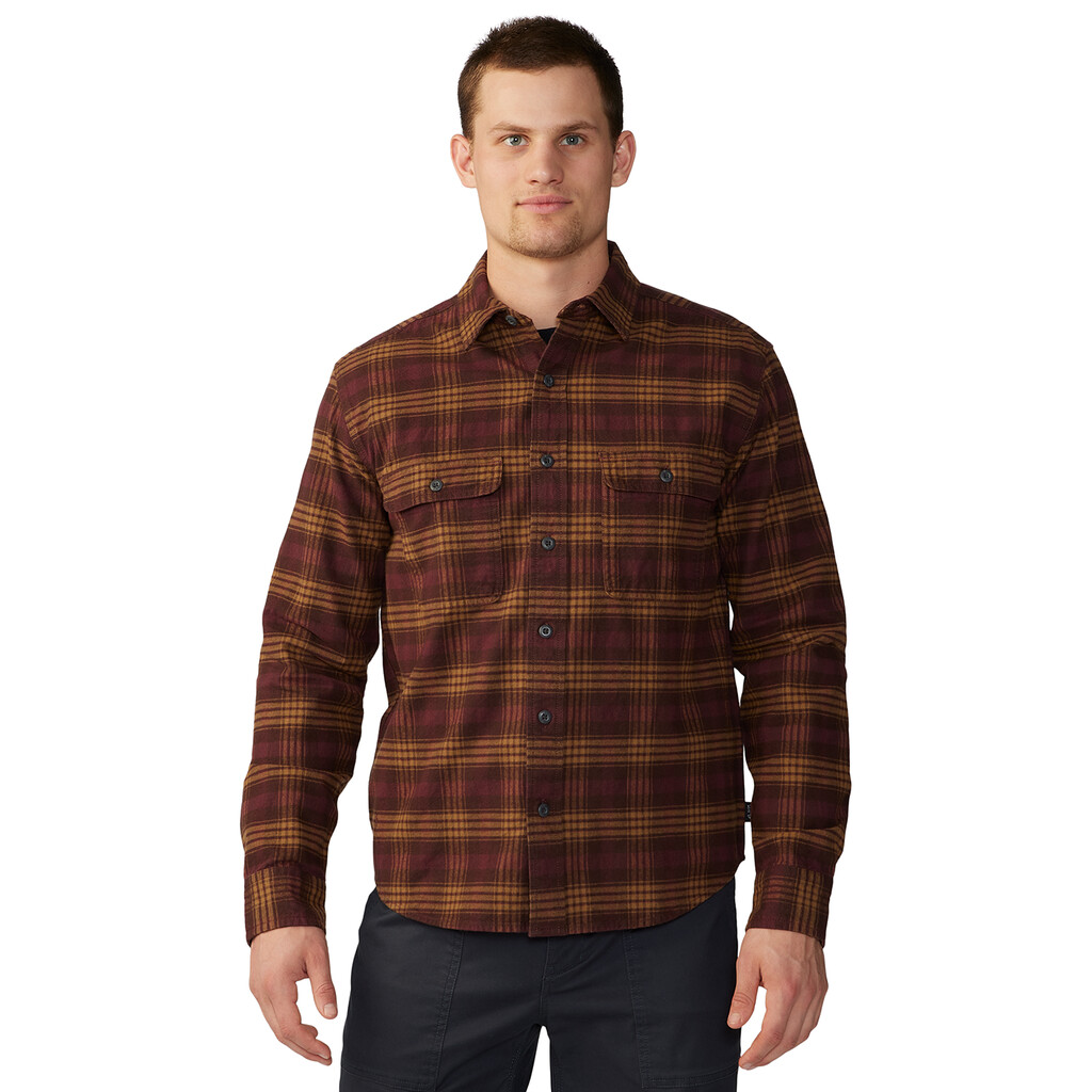Mountain Hardwear - Cotton Flannel™ LS Shirt - washed raisin oslo plaid 630