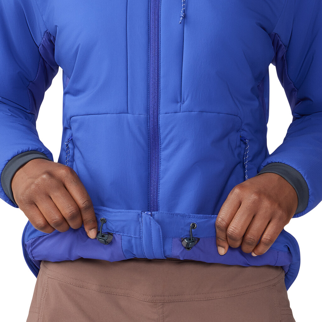 Mountain Hardwear - W Kor Stasis™ Hoody - blue print 516