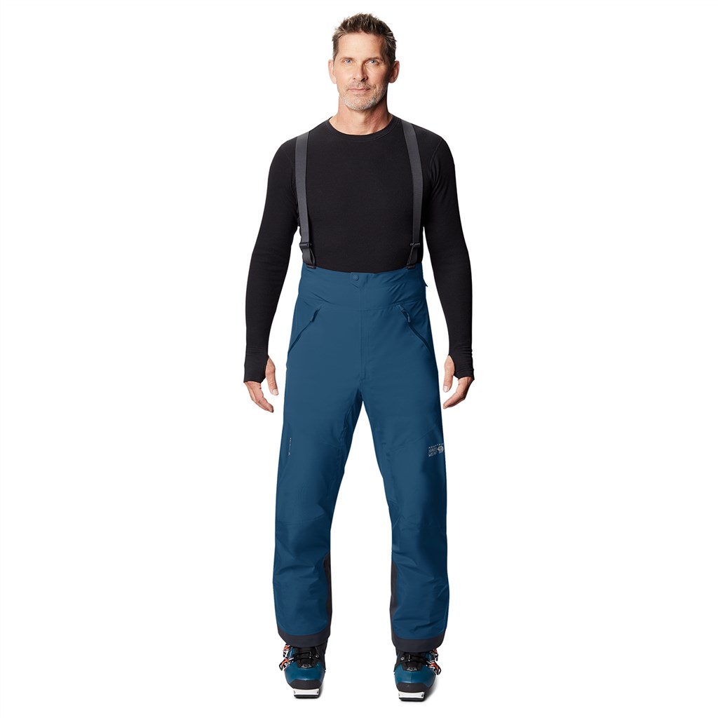 Mountain Hardwear - M High Exposure Gore-Tex C-Knit Bib - blue horizon 402
