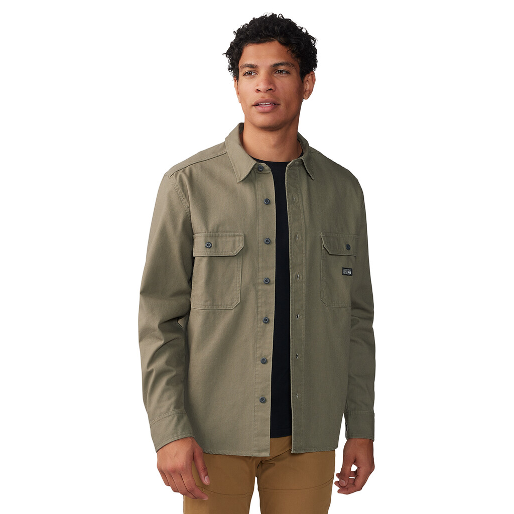 Mountain Hardwear - Teton Ridge™ LS Shirt - stone green 397