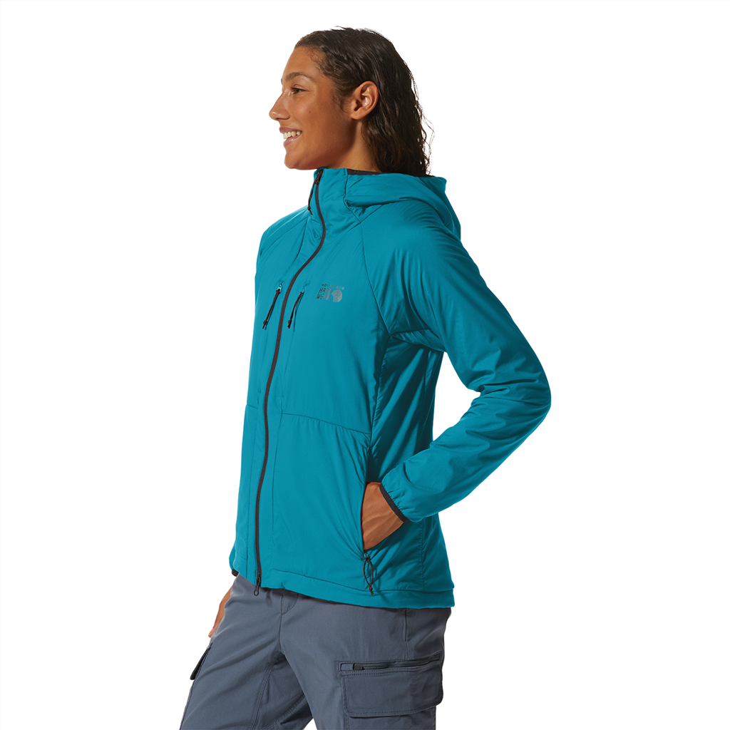 Mountain Hardwear - W Kor AirShell Warm Jacket - teton blue 436