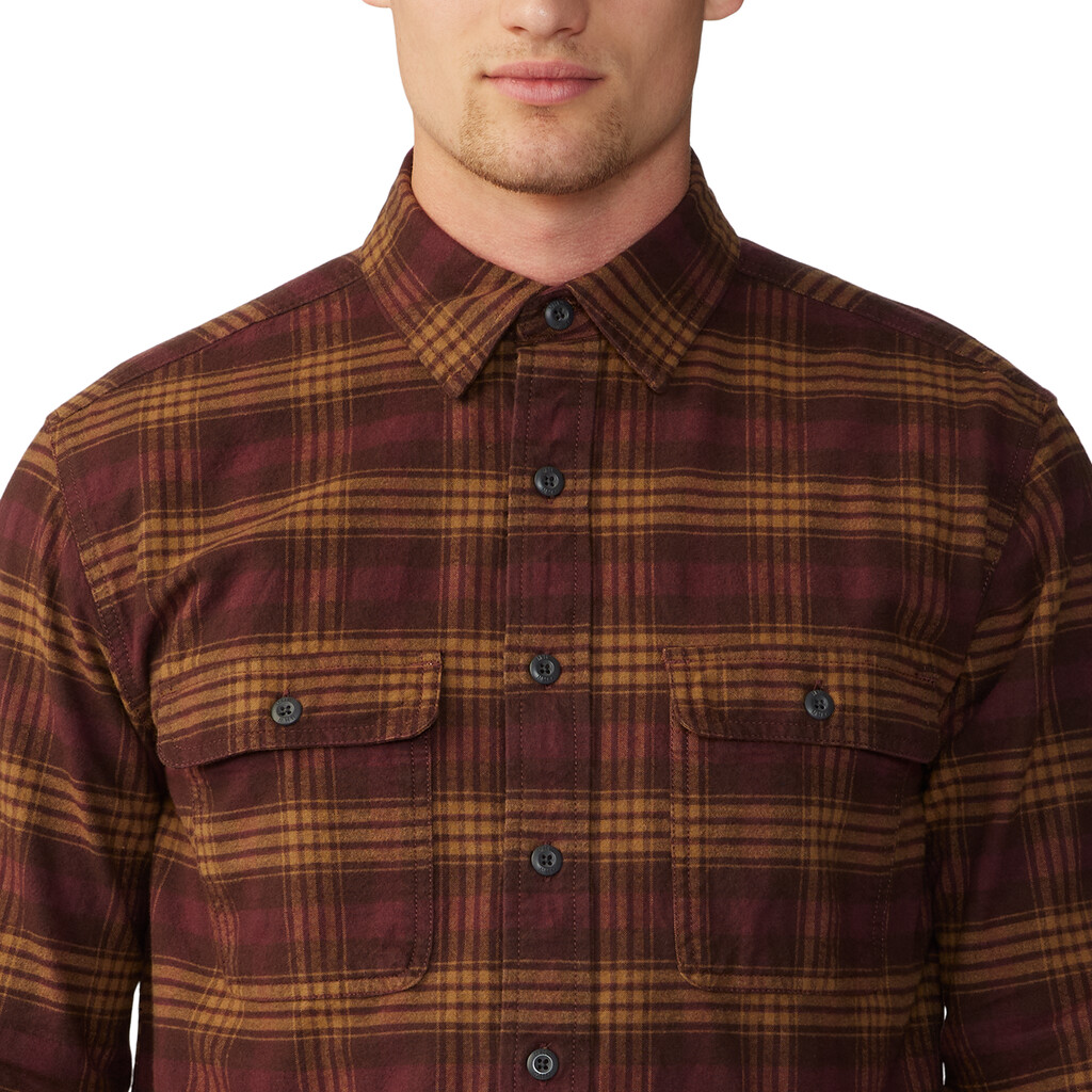 Mountain Hardwear - M Cotton Flannel™ LS Shirt - washed raisin oslo plaid 630