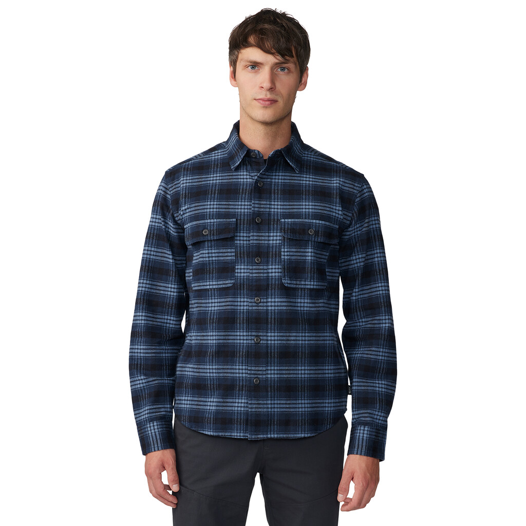 Mountain Hardwear - Cotton Flannel™ LS Shirt - hardwear navy oslo plaids 426