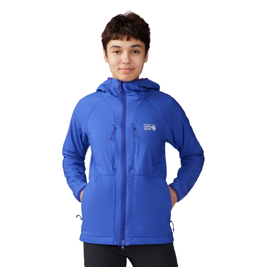 Mountain Hardwear - W Kor AirShell Warm Jacket - blue print 516