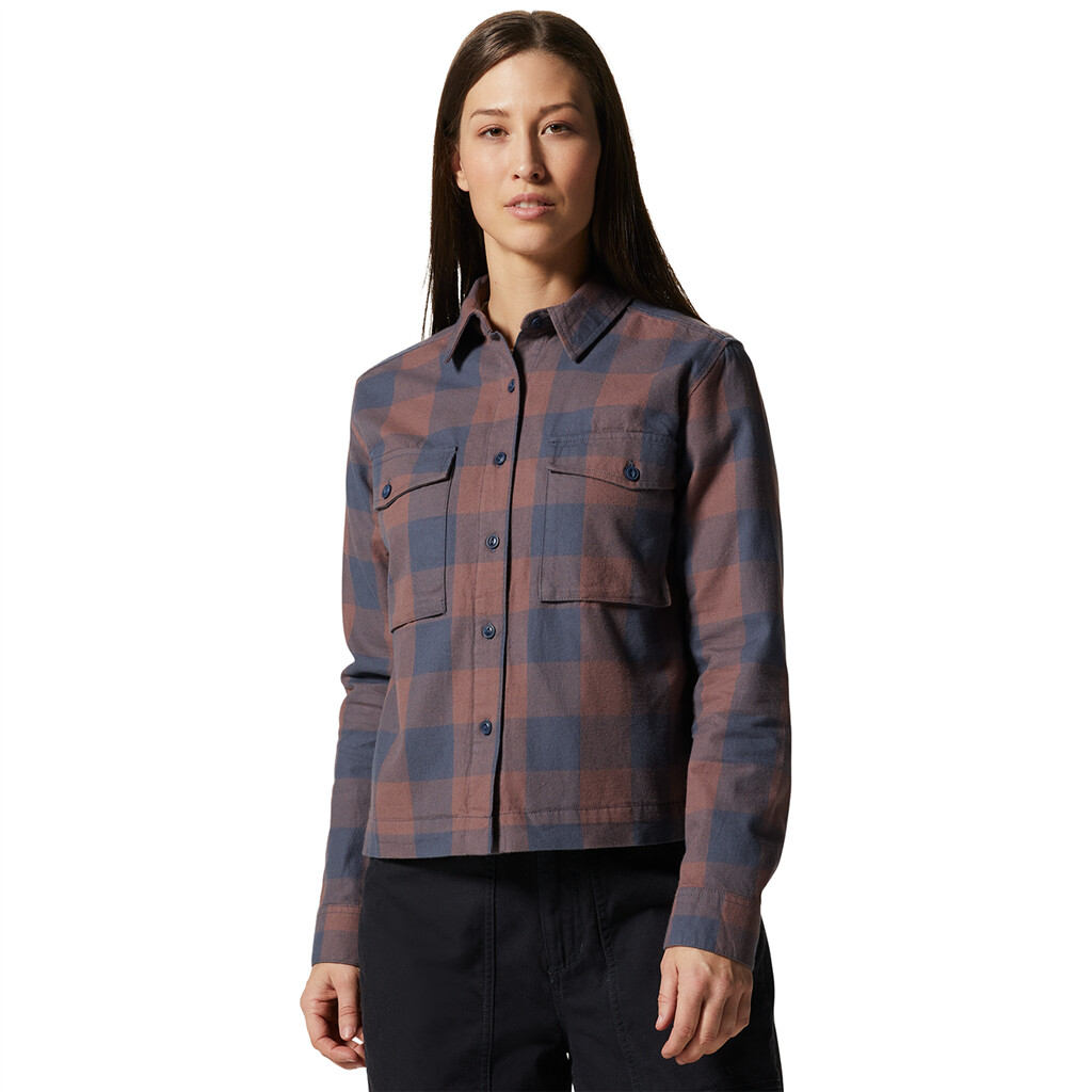 Mountain Hardwear - W Moiry Shirt Jacket - blue slate 417