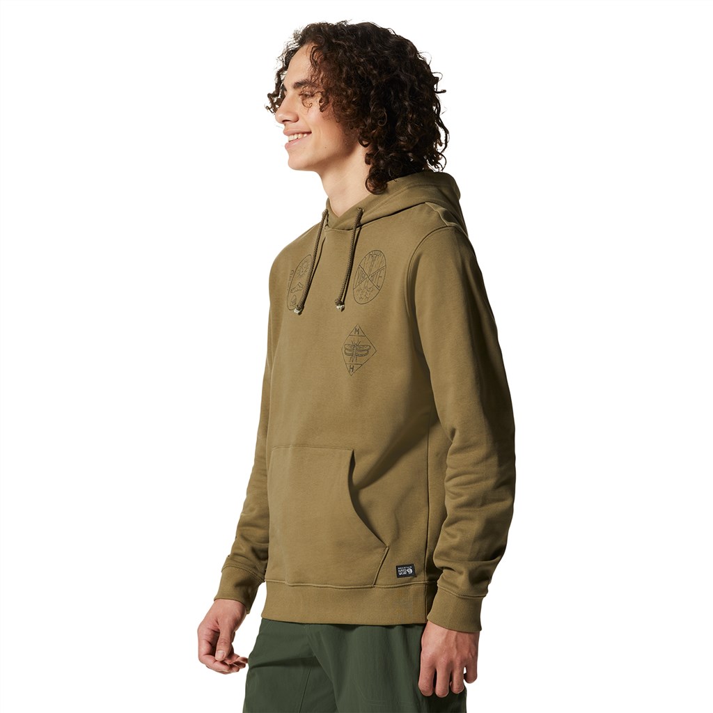 Mountain Hardwear - M CA National Parks Badges Pullover Hoody - raw clay 253