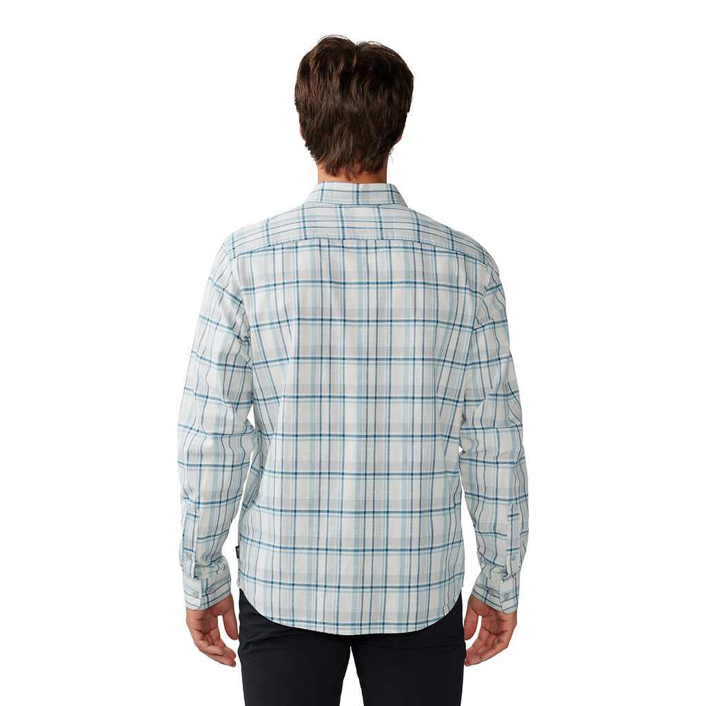 Mountain Hardwear - M Big Cottonwood LS Shirt - glacial trailhead plaid 093