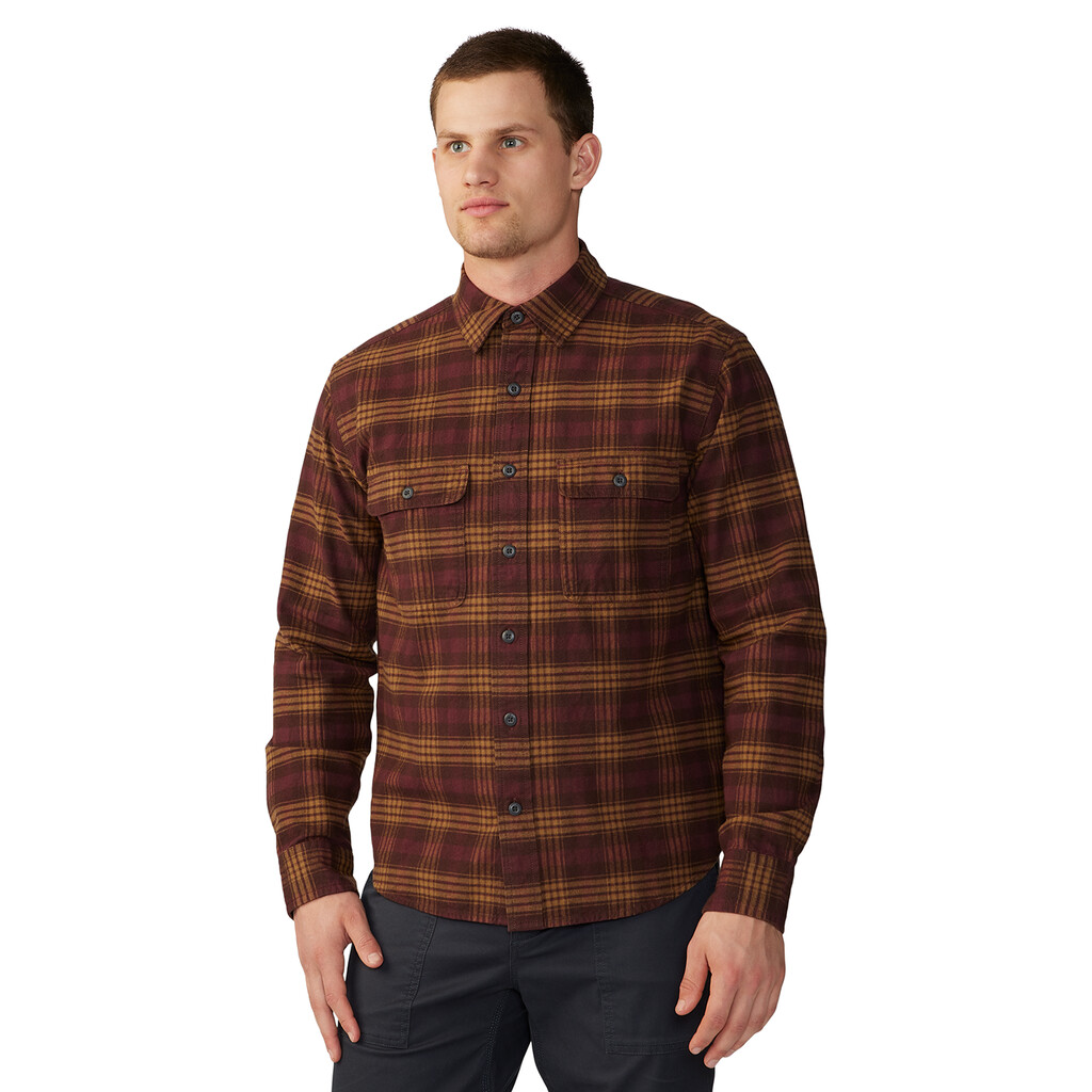 Mountain Hardwear - M Cotton Flannel™ LS Shirt - washed raisin oslo plaid 630