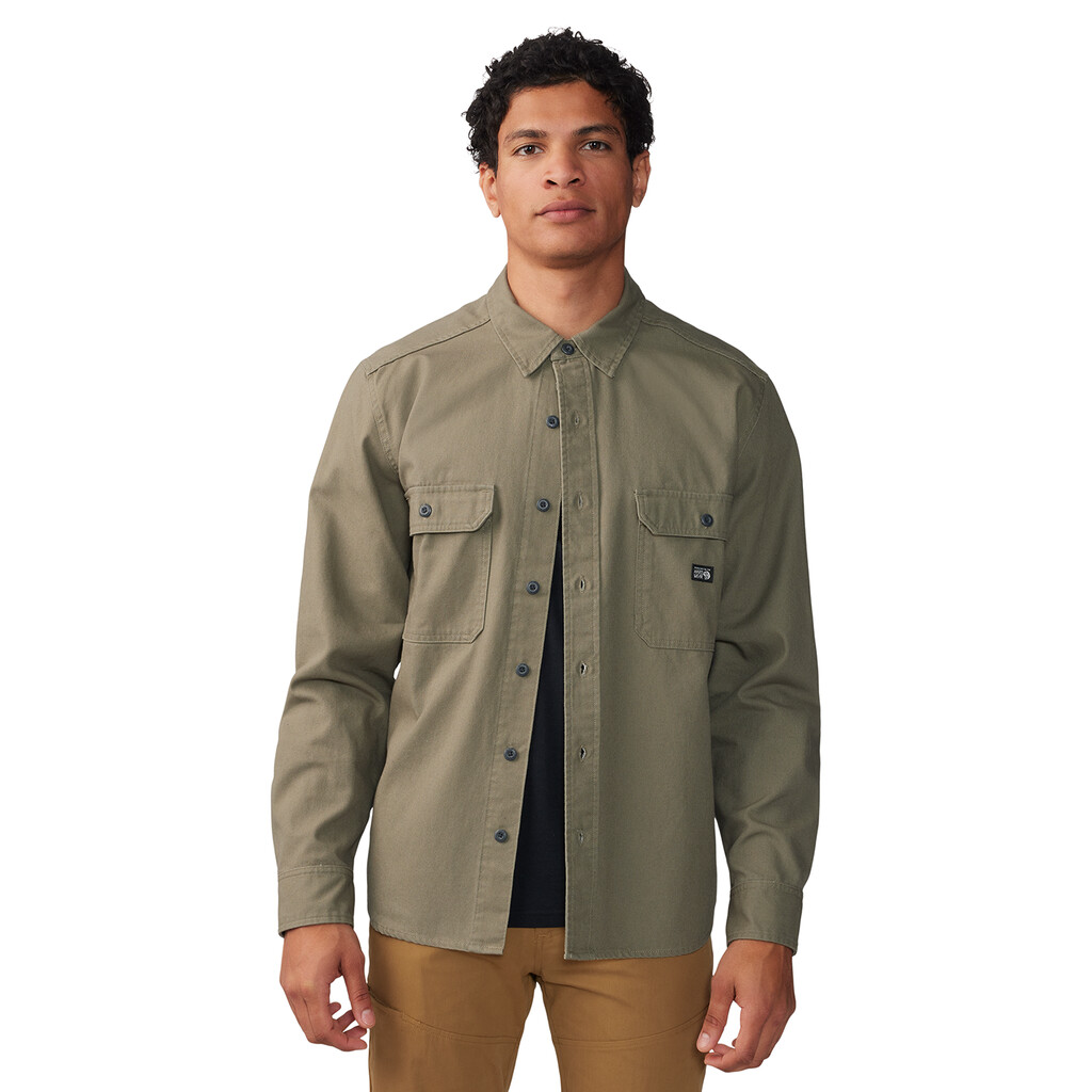 Mountain Hardwear - M Teton Ridge™ LS Shirt - stone green 397