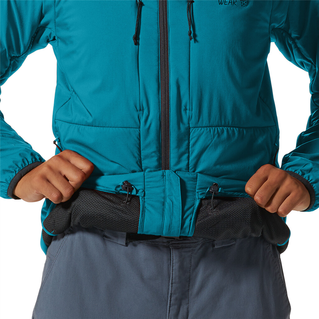 Mountain Hardwear - W Kor AirShell Warm Jacket - teton blue 436