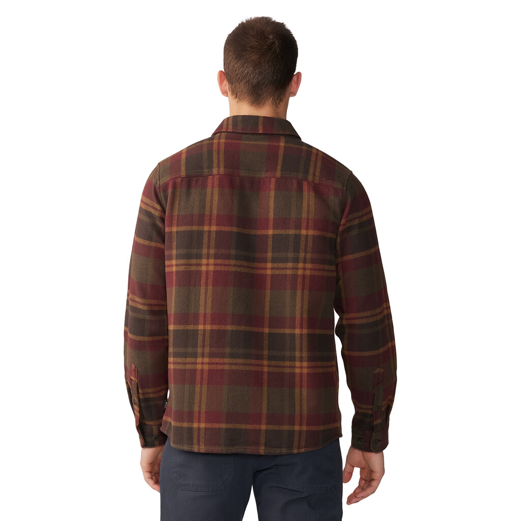 Mountain Hardwear - M Plusher™ Long Sleeve Shirt - washed raisin amsterdam plaid 628
