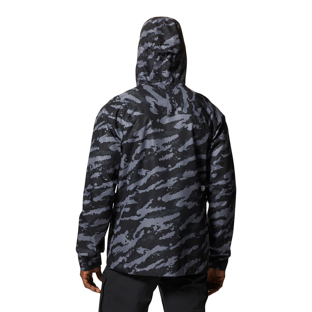 Mountain Hardwear - M Stretch Ozonic Jacket - black paintstrokes print 090