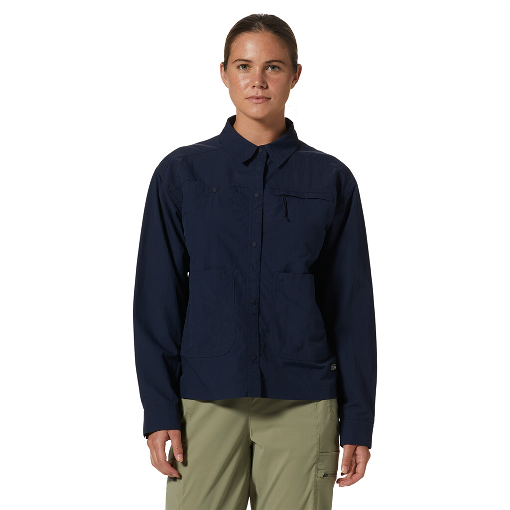 Mountain Hardwear - W Stryder™ Long Sleeve Shirt - dark zinc 406