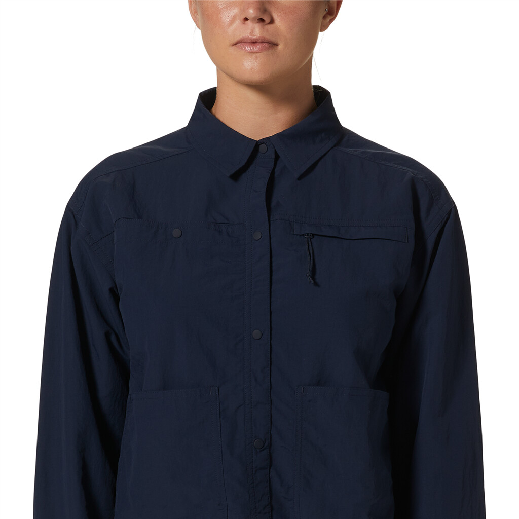 Mountain Hardwear - W Stryder™ Long Sleeve Shirt - dark zinc 406
